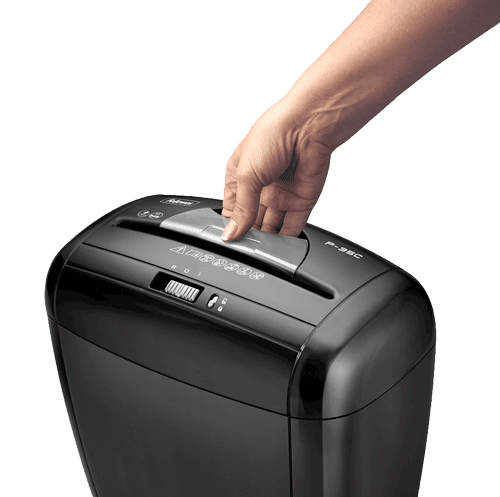 Fellowes P35C Cross Cut Paper Shredder - Image 3