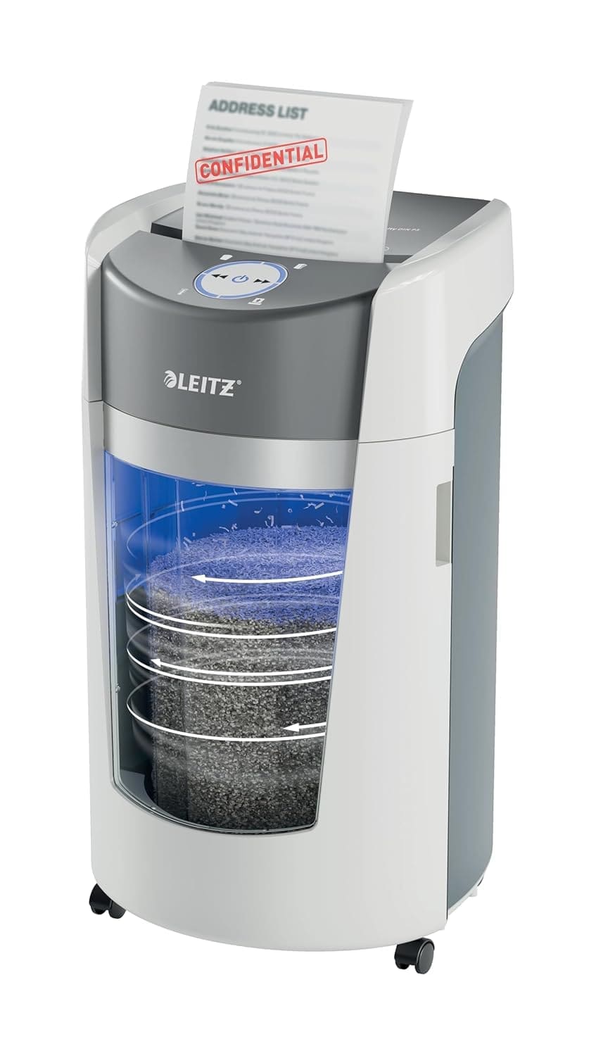 LEITZ M shredder OptiMax Office Micro Cut Paper Shredder