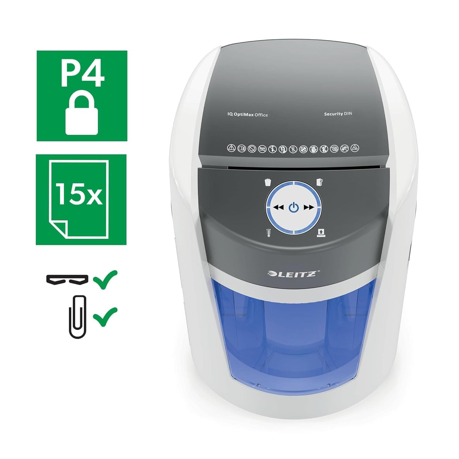 LEITZ X Shredder Office Cross Cut Paper Shredder - Image 6