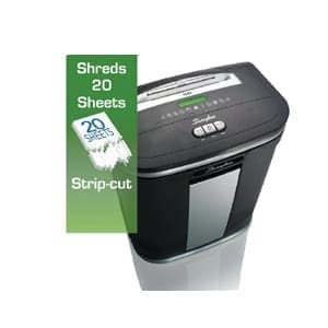 Swingline® SS20-08 Strip-Cut Jam Free Shredder