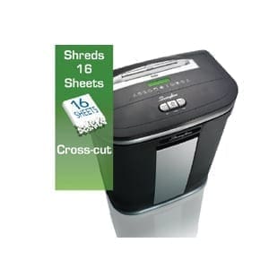 Swingline® SX16-08 Cross-Cut Jam Free Shredder