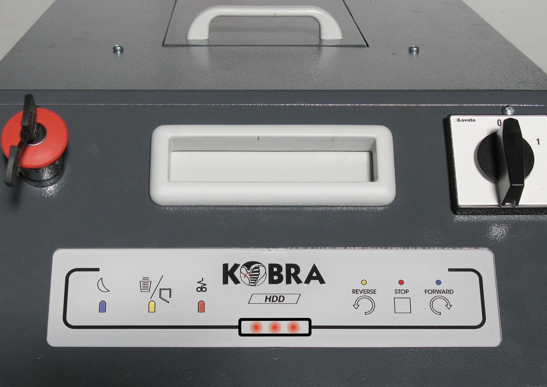 kobra hard drive shredder