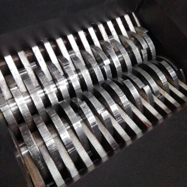 packaging waste shredder blades